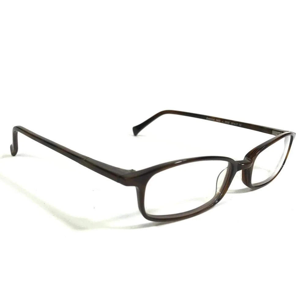 Prodesign 1602 C. 5532 Eyeglasses Frames Brown Horn Rectangular 51-17-140